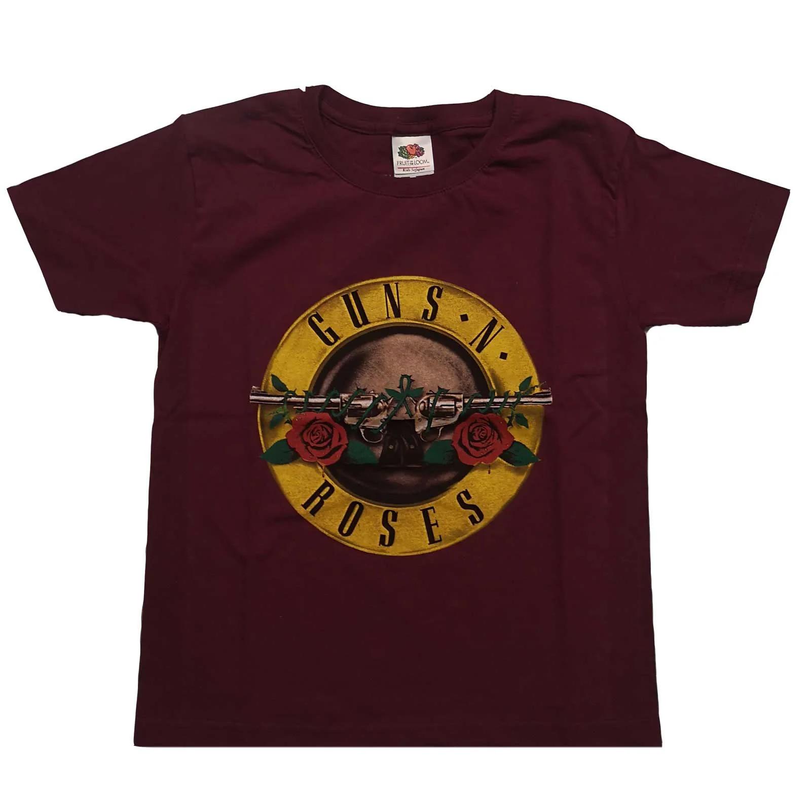 Guns N  Roses Kids T-Shirt: Classic Logo OFFICIAL NEW M