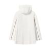 Fila Classic Comfortable Hooded Knit Jacket Women Jackets White F61W543501F-IV