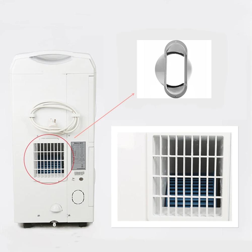 Exhaust Hose Adapter 15 Cm Interface Air Conditioning Setup Compact And Portable Easy Installation Efficient Ventilation