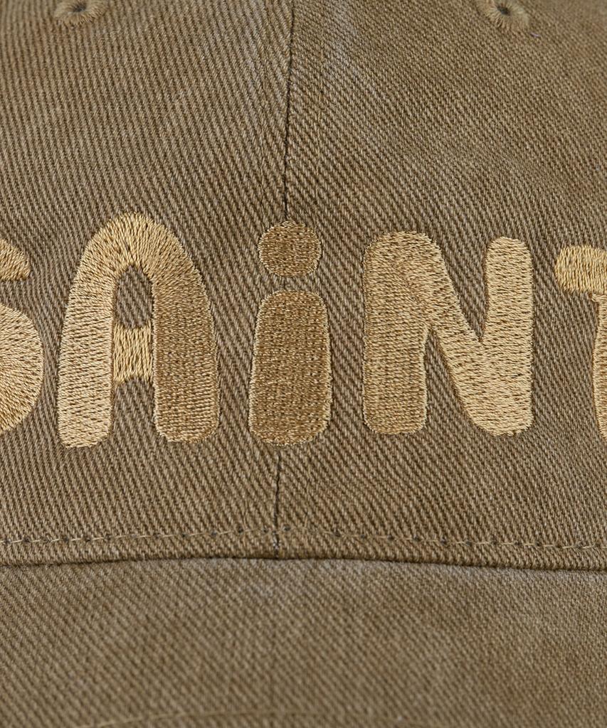 Wig Saint Damaged Pigment Ball Cap - Beige