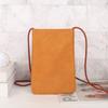 JOGUJOS Genuine Leather Women Shoulder Crossbody Bags Small Handbag Ladies CellPhone Bag Simple Style Messenger Bag Phone Pouch