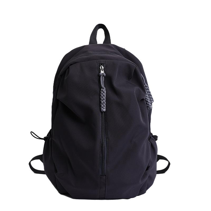 Large Capacity Schoolbag for Men and Women High School Students Simple and High-value Casual Sports Backpack Travel Backpack
