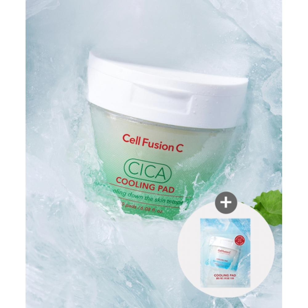 Cell Fusion C Post Alpha CiCa Охлаждающая маска-патч 70 шт. + [бесплатно] Охлаждающая маска-патч 10 шт. FREE