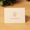 10pcs/pack of High-end Hot Stamping Holiday Greeting Cards with White Envelope, Thank You Card for Fresh Flower Shop