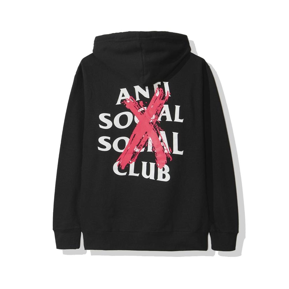 Anti Social Social Club Cancelled Usa Made Hoodie Black/M