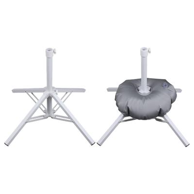Faltbarer Stahlfuß für Outdoor-Strand-Camping-Sonnenschirm 3,2 cm Durchmesser Sandverankerung Strand-Camping-Zubehör