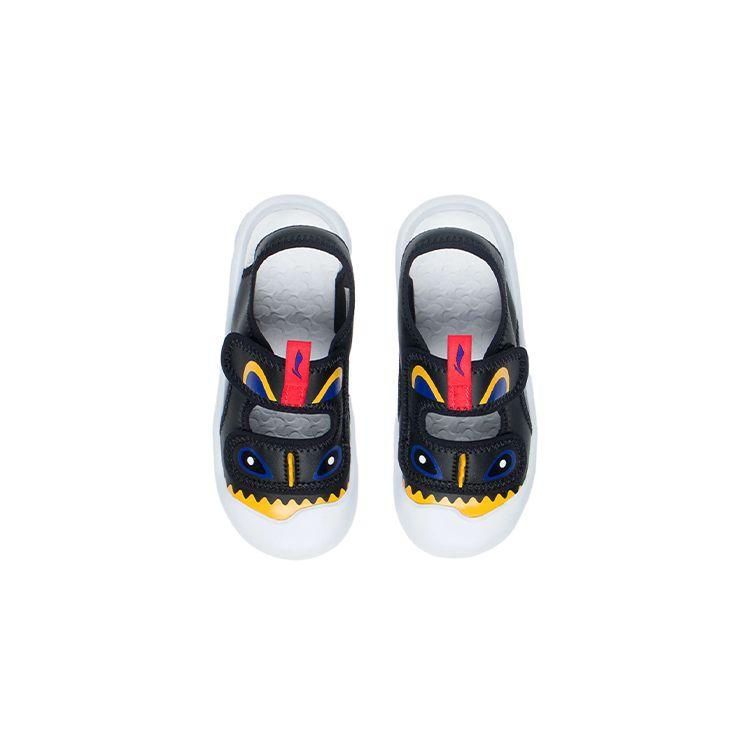 Li Ning Kids Monster Low Top Casual Comfortable Sandals Kids Sandals Black YKKS012-1