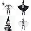 Children's Skeleton Cosplay Costume Perfect For Halloween Dress-up And Events