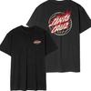 T-shirt Unisex Moda Streetwear Casual Sportiva Larga di Alta Qualità con Stampa Pattern di Marca