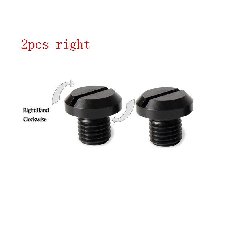 M10x1.25 Left-Hand / Right-Hand Thread Mirror Hole Plugs Cap For BMW DUCATI YAMAHA MT-07 FZ07 MT09 FZ09 Hypermotard 821 XSR900