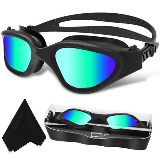 High-Definition Waterproof Anti-Fog Swimming Goggles - Unisex Casual & Professional Style