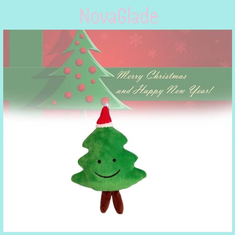 Adorable Green Christmas Tree Plush Toy Ornament Perfect For Festive Holiday Decor