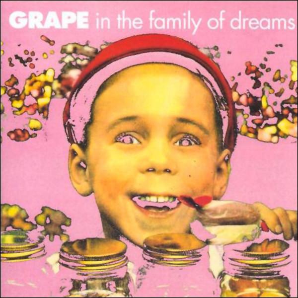 

LP Record GRAPE In The Family Of Dreams ASKLP33 VINYL JAPAN 1993 UK Rock Used