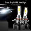 LED Headlight Bulbs for 15-18 BAIC EU5 New Energy R500: 550 Lumen Low Beam, 400 Lumen High Beam, 260 Lumen Lamp.