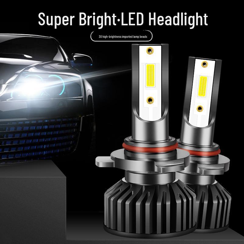 LED Headlight Bulbs for 15-18 BAIC EU5 New Energy R500: 550 Lumen Low Beam, 400 Lumen High Beam, 260 Lumen Lamp.