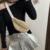 Summer Waist Bag Fashionable Casual Diagonal Cross Bag Minimalist Single Shoulder Chest Bag