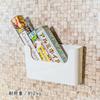 Astro Wrap Holder, White, Approx. W26.8 X D7.8 X H15.5cm, Wrap Case, Wall-Mounted Rack, Wrap Stand, 711-54