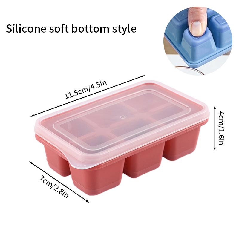 30 Grids Pressing Ice Cube Tray Block Mold Press Ice Making Mold Summer Ice Maker Tool Household Sealed Ice Maker Kitchen