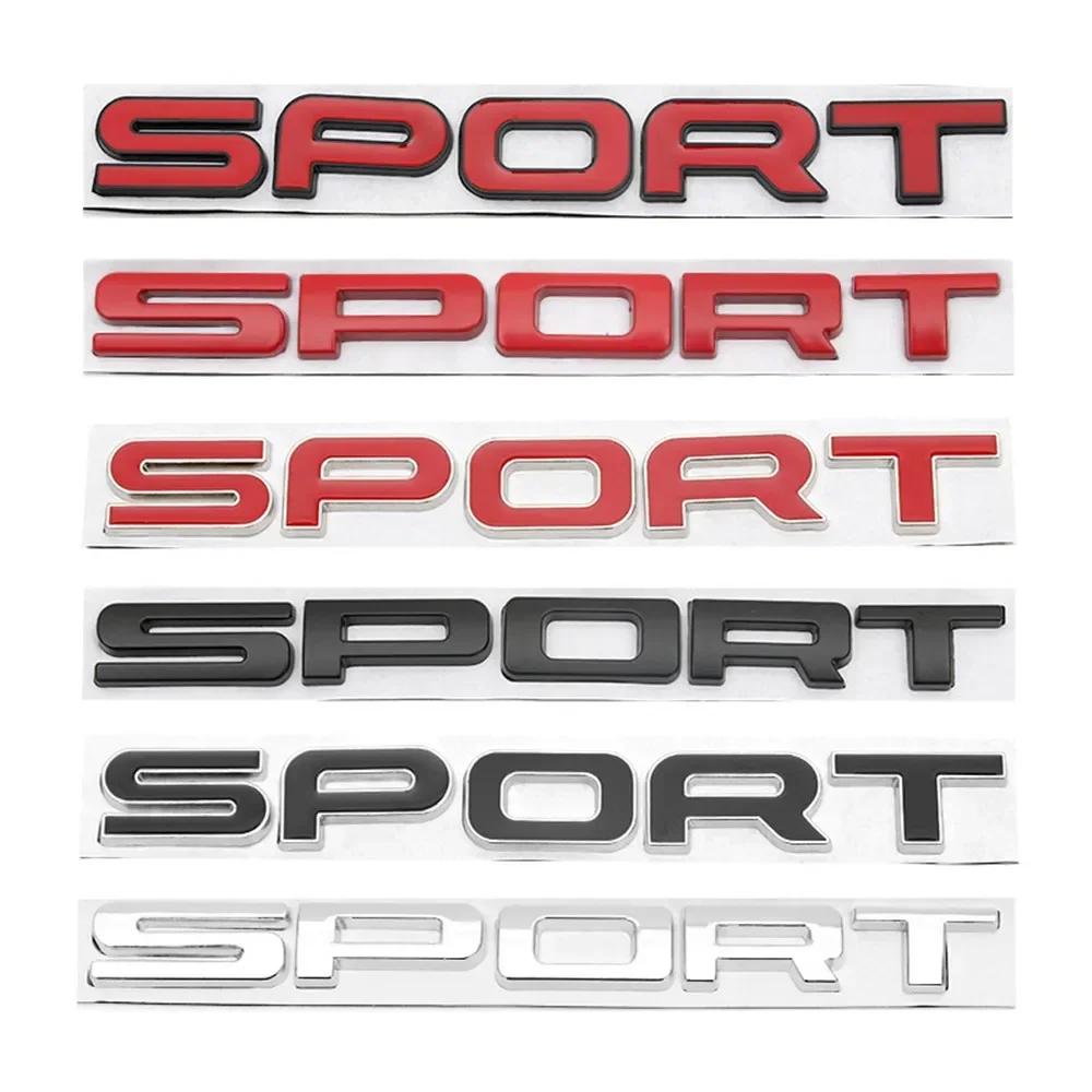 3D Metal  Letters SPORT Logo Car Rear Boot Trunk Emblem Badge Sticker Decal