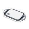 New Multi-function Folding Cutting Board Sink Collapsible Washing Basin Kitchen Draining Basket Non-slip Plastic Chopping Blocks