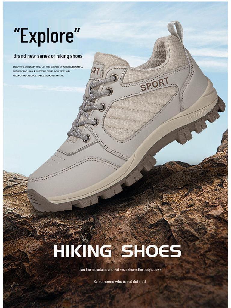 Plus Size Women's Non-slip Outdoor Hiking Shoes - Soft Sole, Wear-resistant Bestseller