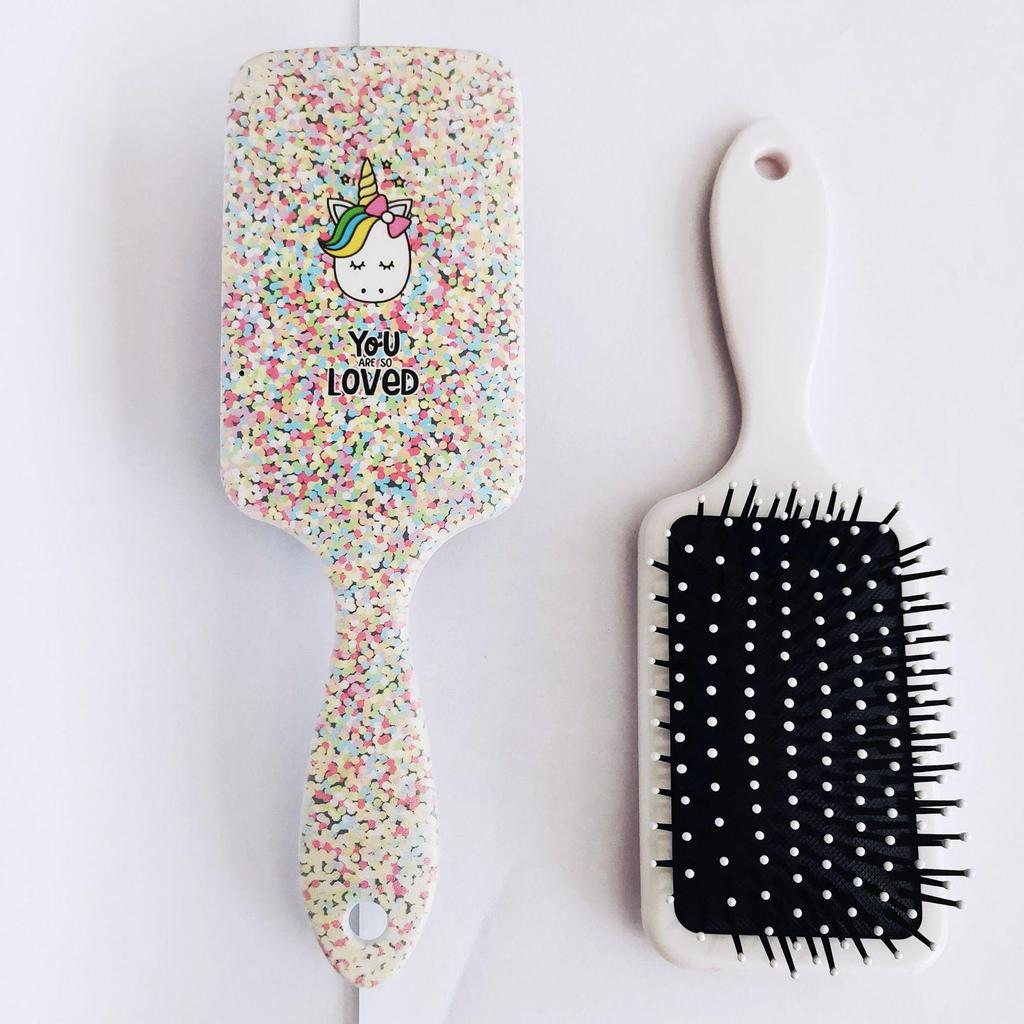 Cartoon My Little Pony Detangling Hairbrush with Air Cushion Massage