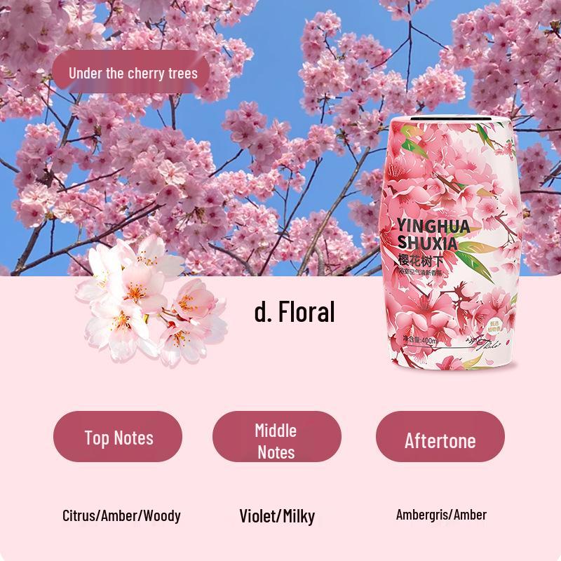 Bathroom Aroma Diffuser: Long-lasting Light Fragrance Air Freshener