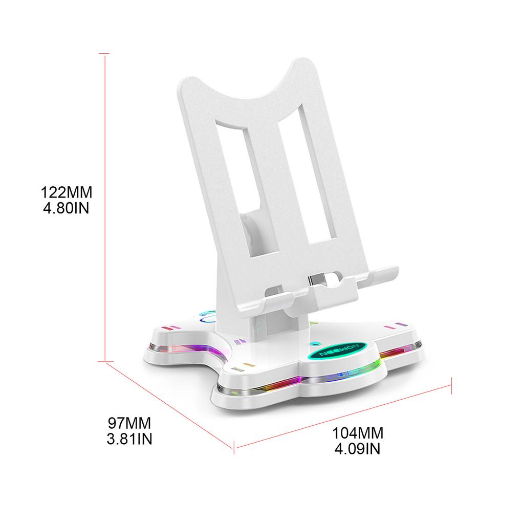 Console Charger Dock Station Type-C Charging Holder Stand for Switch/Switch Lite/Switch OLED and Type-C Phones Tablets