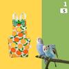 Pañal para Paloma Pañales Para Pájaros Ropa de Tela para Loro Pajarita Lavable Traje de Vuelo para Loro Transpirable Mantener a los Pájaros Limpios