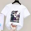 Japanisches Anime Chainsaw Man Grafik-T-Shirt - Lässig, Locker, Kurzarm, Europäische Größe, Modalstoff