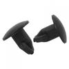 10pcs Plastic Screw 9.2mm ABS Plastic Automotives Clips Black