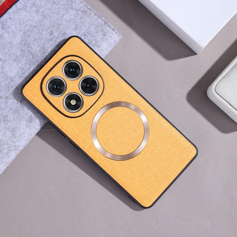 For Xiaomi POCO X7 Case Luxury PU Magnetic Wireless Charging Protective Back Cover Case For Xiaomi POCO X7 5G X 7 Phone Shell