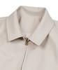 Ironyporno Whiteline 86-Iro347 Pocket Layered Leather Jacket Ivory