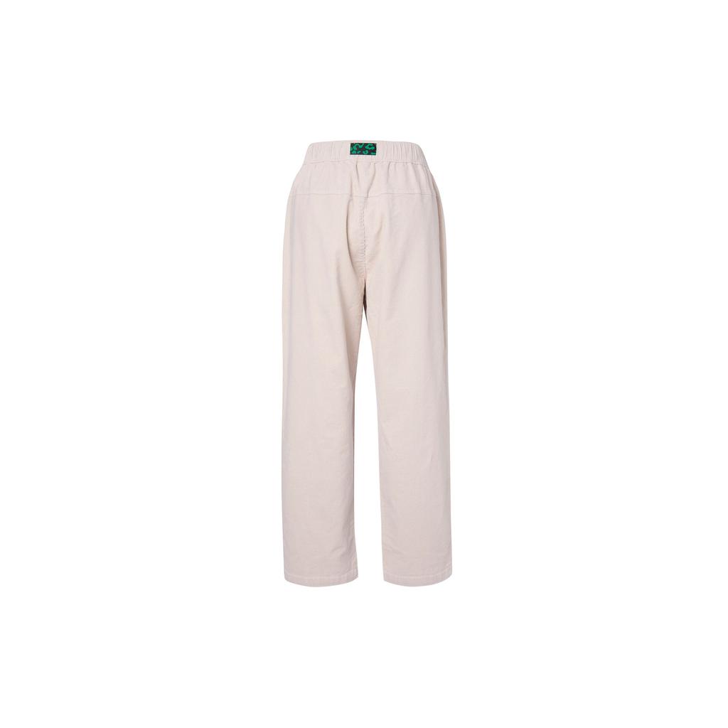 Anta Solid Color Logo Embroidery Elastic Waist Straight-Leg Casual Pants Unisex bottoms Gray 172248527-1