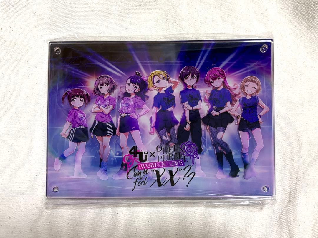 

[USED] 4U×QOP TWOMAN LIVE VIP seat bonus acrylic stand