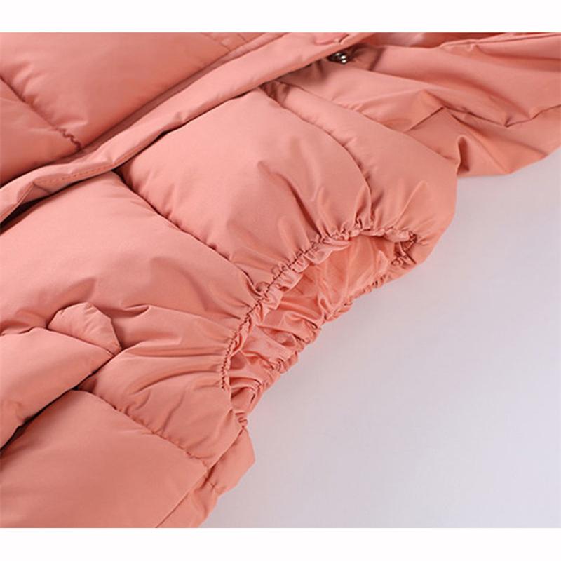 Mode Jungen Mädchen Kapuzen Warme Daunenwesten Herbst Winter Kinder Baby Jacke Kinder Reißverschluss Westen