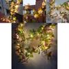 Romantic Led Rose Vine Lights In Warm White For Weddings And Special Occasions