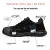 Men's Breathable Steel Toe Safety Shoes: Anti-Smash, Anti-Puncture, Wear-Resistant, Comfortable Summer Protection Footwear