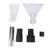 Shop Vacuum Extractor Attachment Clear Observation ABS Vacuum Cleaner Extraction Nozzle for Carpet Sofa Cleaning