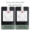 220V Mechanical Timer Switch Control for Water Pump - Automatic Power Off Socket Panel