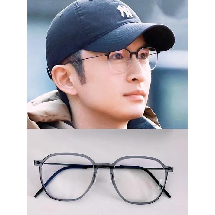 Denmark Design Polygon Glasses Frame Men Women Fashion Ultralight Myopia Eyeglasses 6627 Prescription Optic Spectacles Eyewear