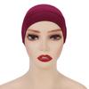 Women Soft Cotton Under Scarf Cap Turban Ready Wear Hijab Cap Female Headscarf Bonnet Hijabs Head Wraps For Women