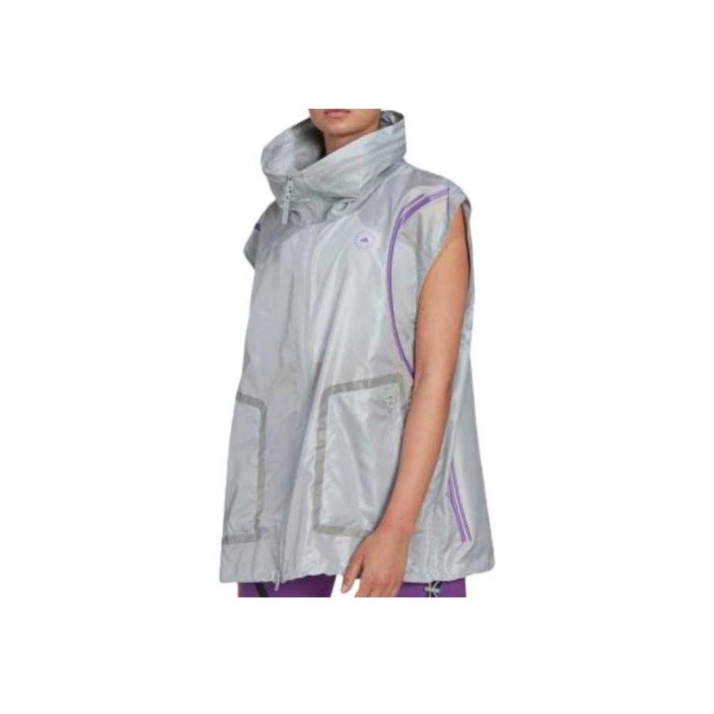 adidas By Stella McCartney Truepace Running Gilet Women Gilets Transparent-Agate HG6853
