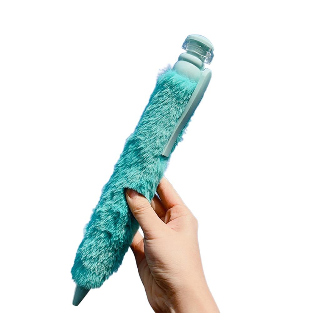 Cute Cute  Plush Pen Pink Pressing Pressure Reducing Pen Giant Ballpoint Pen  Children