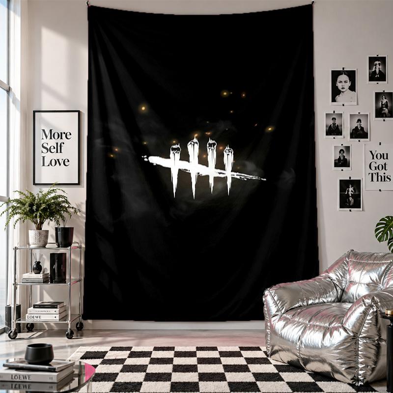 Wall TapestryDead by Daylight Art Hanging Cloth Decorative Background Cover for Room Decoration