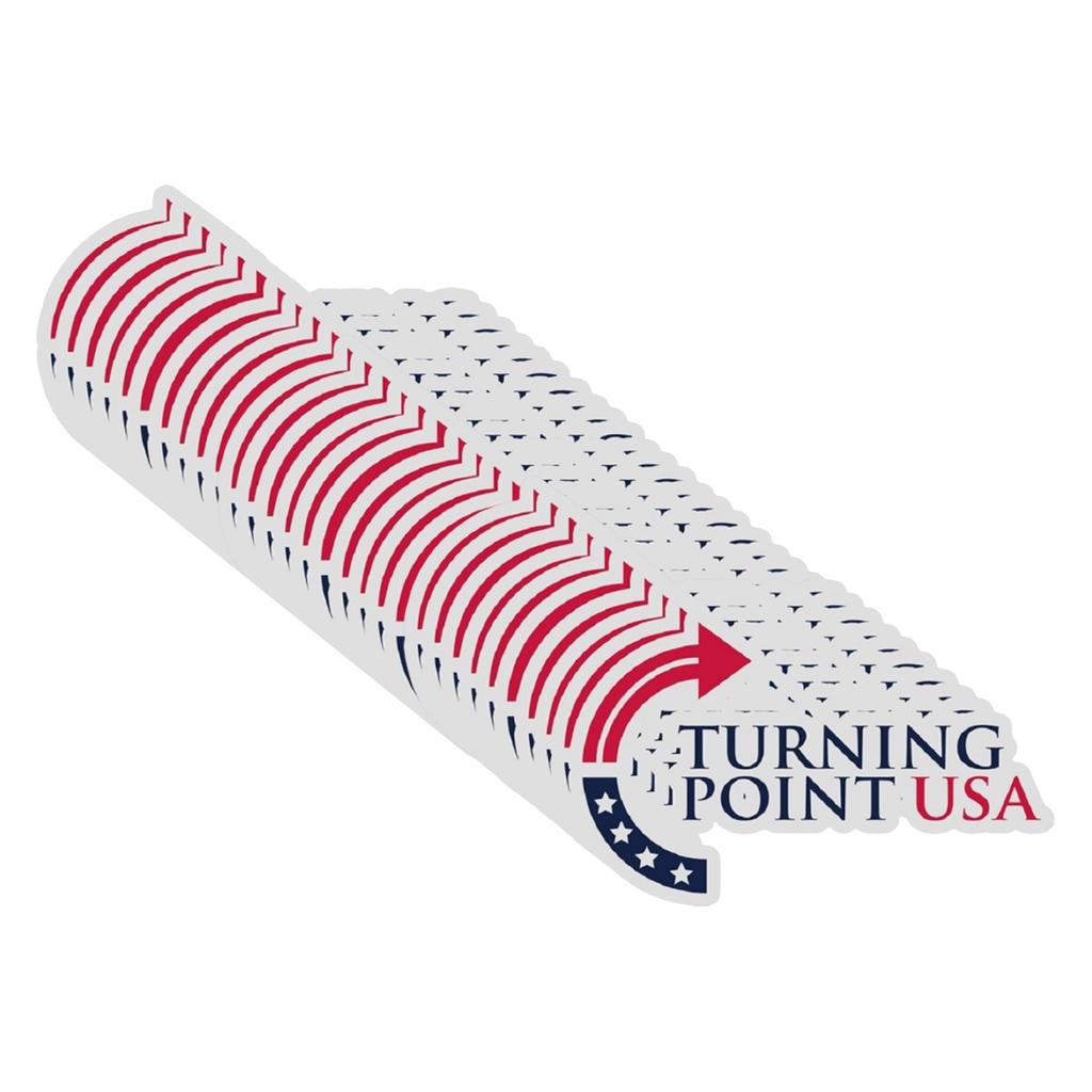 Turning Point USA Bicycle Stickers 10/20/30pcs Car Bumper Sticker Auto Wall Laptop Cell Truck Sticker for Car Truck Vehicle Gift