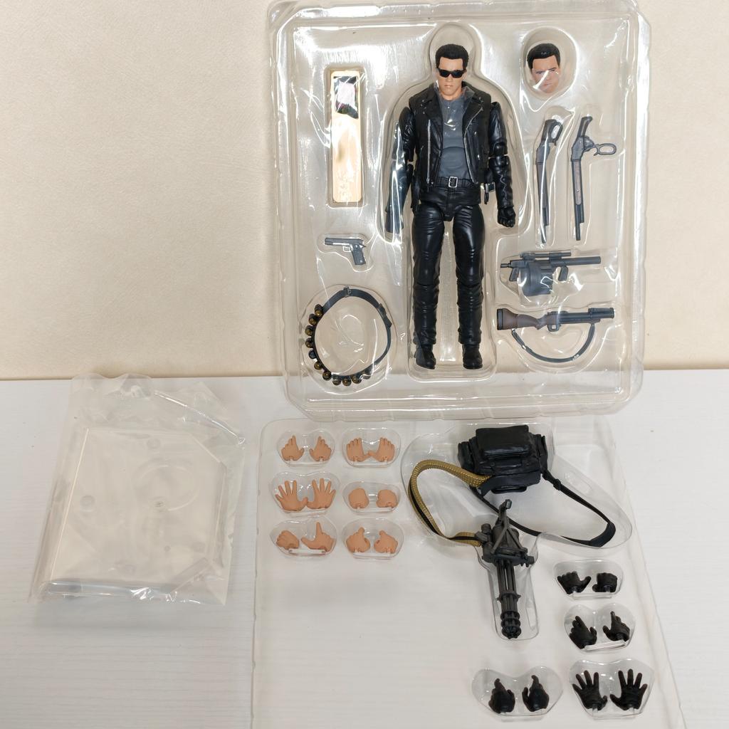MAFEX Nr.199 Mafex The Terminator 2 Judgment Day T-800 6-Zoll Actionfigur Sammlermodell T2 Figur Geburtstag Weihnachten Spielzeug