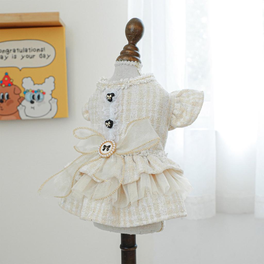 Ropa para mascotas, vestidos para perros, ropa de fiesta para mascotas, ropa para mascotas para perros y gatos pequeños