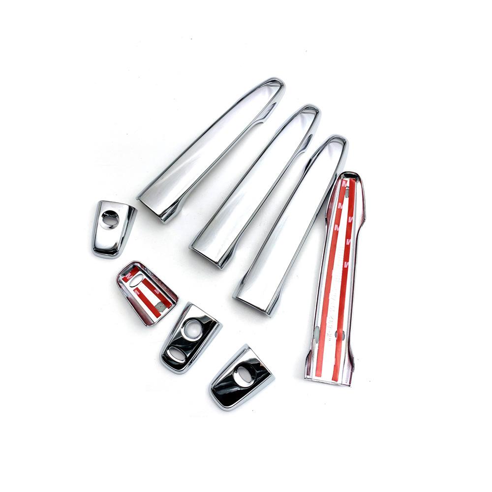 For Mitsubishi 20 Delica modified exterior door handle cover decorative strip, new Delaca dedicated handle cover