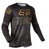 Mens Quick-Dry Long Sleeve Cycling Jersey Mountain Bike Downhill Shirt UV Protection Sport Top